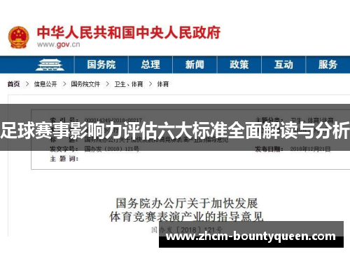 足球赛事影响力评估六大标准全面解读与分析