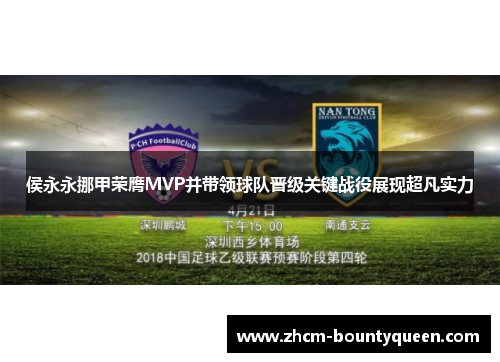 侯永永挪甲荣膺MVP并带领球队晋级关键战役展现超凡实力